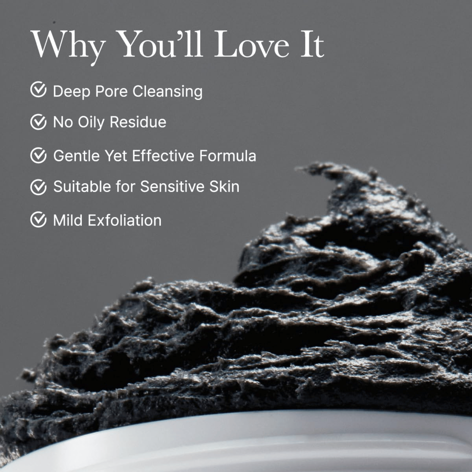 Arencia Black Tea Rice Mochi Cleanser - cosmadic