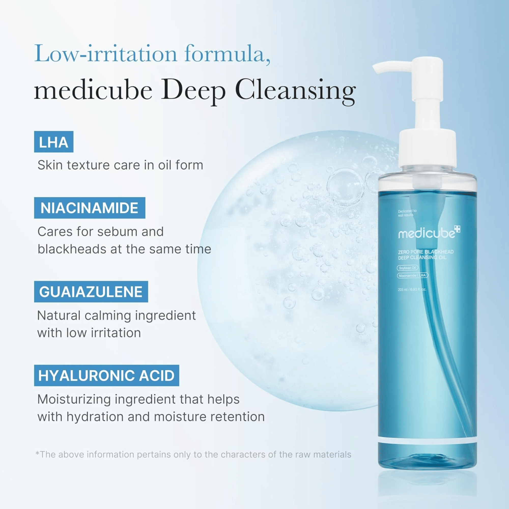Medicube Zero Pore Blackhead Deep Cleansing Oil 205ml - cosmadic