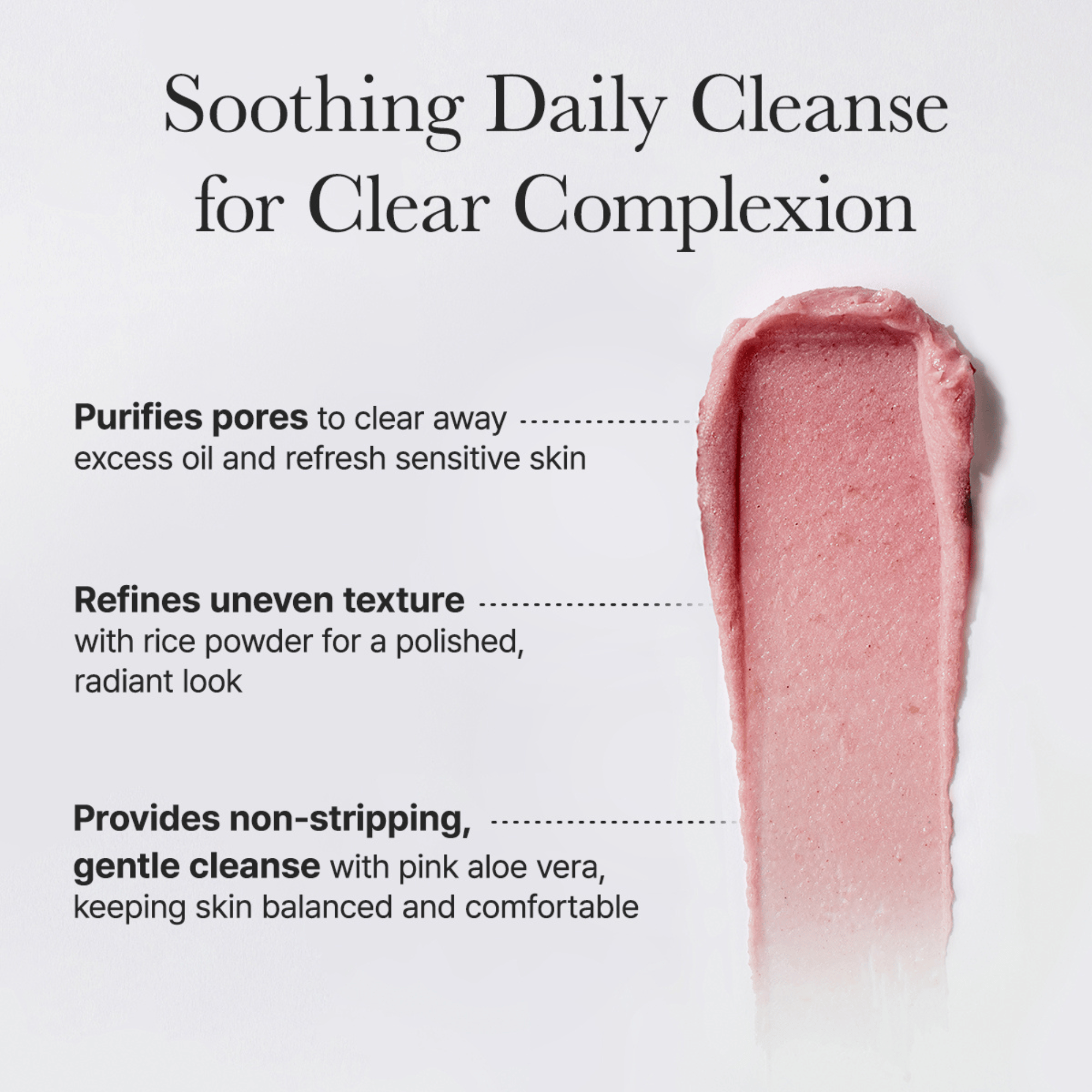 Arencia Fresh Rosehip Rice Mochi Cleanser - cosmadic