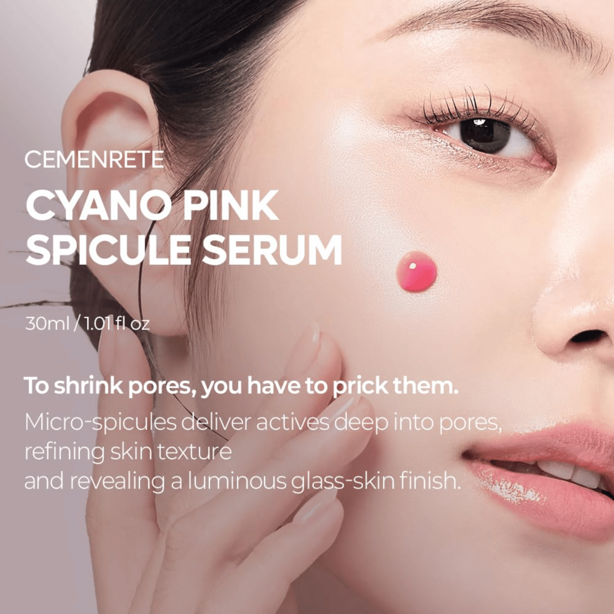 Dr.Melaxin Cemenrete Cyano Pink Spicule Serum 30ml - cosmadic
