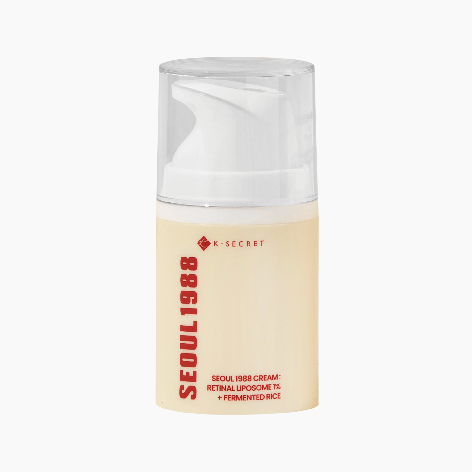 K-Secret SEOUL 1988 Cream: Retinal Liposome 1% + Fermented Rice 50ml - cosmadic