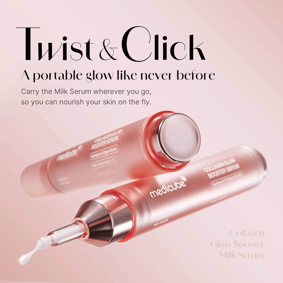 Medicube Collagen Glow Booster Serum 15ml - cosmadic