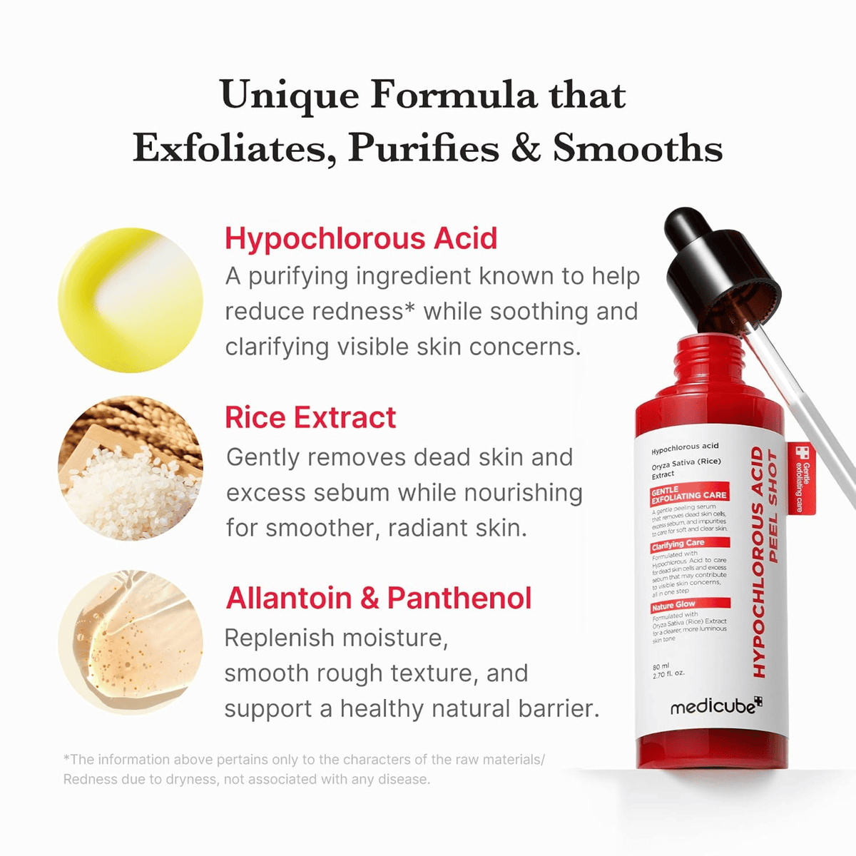 Medicube Hypochlorous Acid Peel Shot 80ml - cosmadic