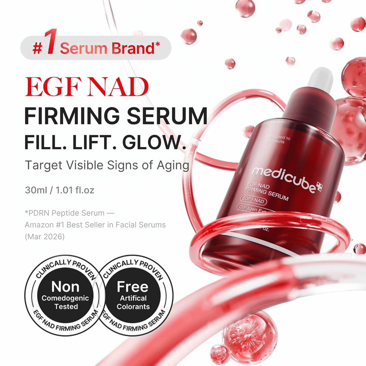 Medicube EGF NAD Firming Serum 30ml - cosmadic
