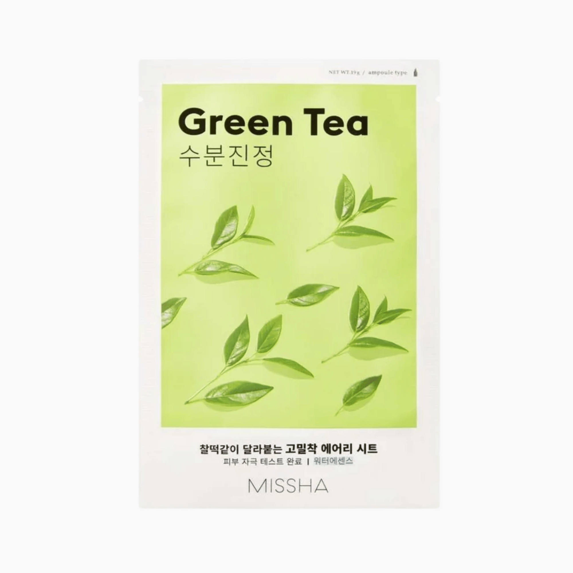 MISSHA Airy Fit Sheet Mask (Green Tea) - cosmadic