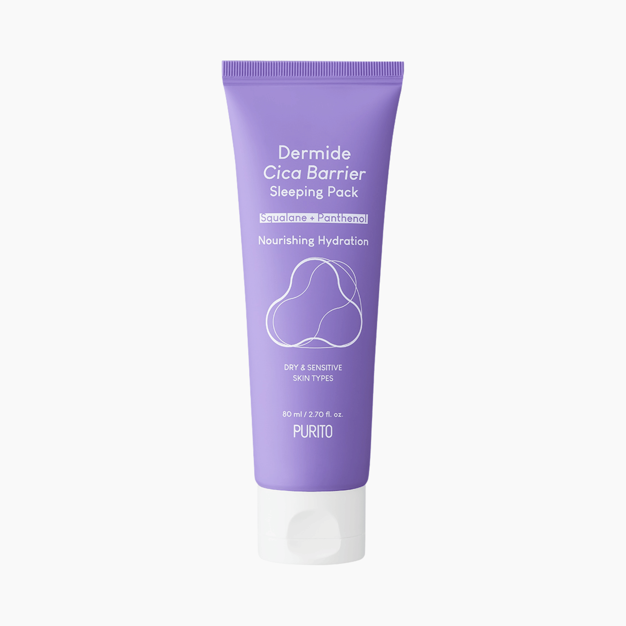 Purito Dermide Cica Barrier Sleeping Pack 80ml - cosmadic
