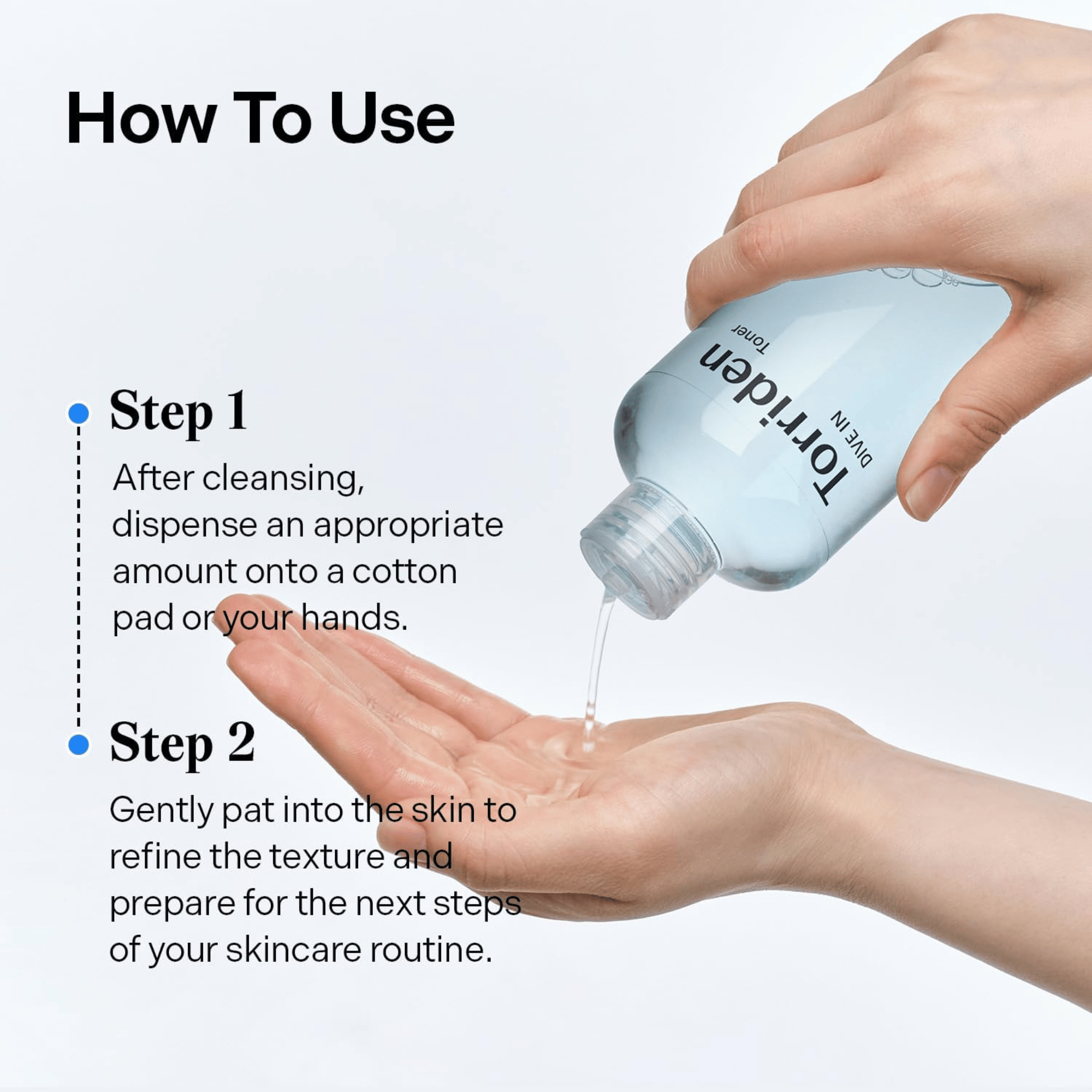 Torriden DIVE-IN Low Molecular Hyaluronic Acid Toner 300ml - cosmadic