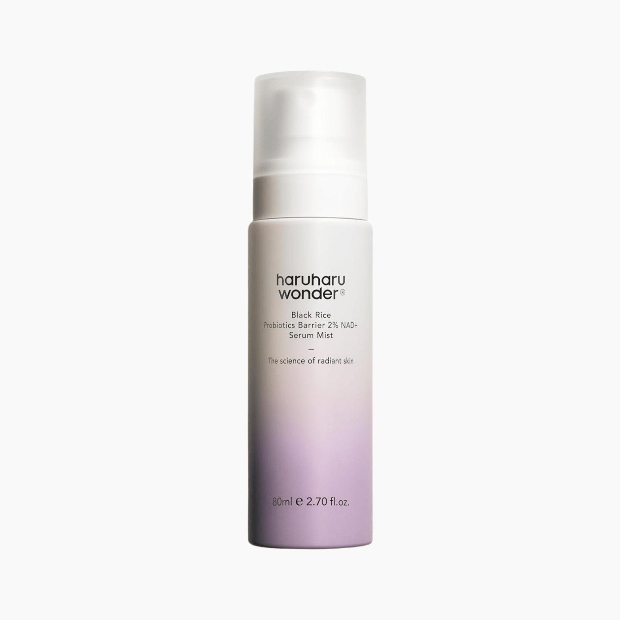 HaruHaru Wonder Black Rice Probiotics Barrier 2% NAD+ Serum Mist 80ml - cosmadic