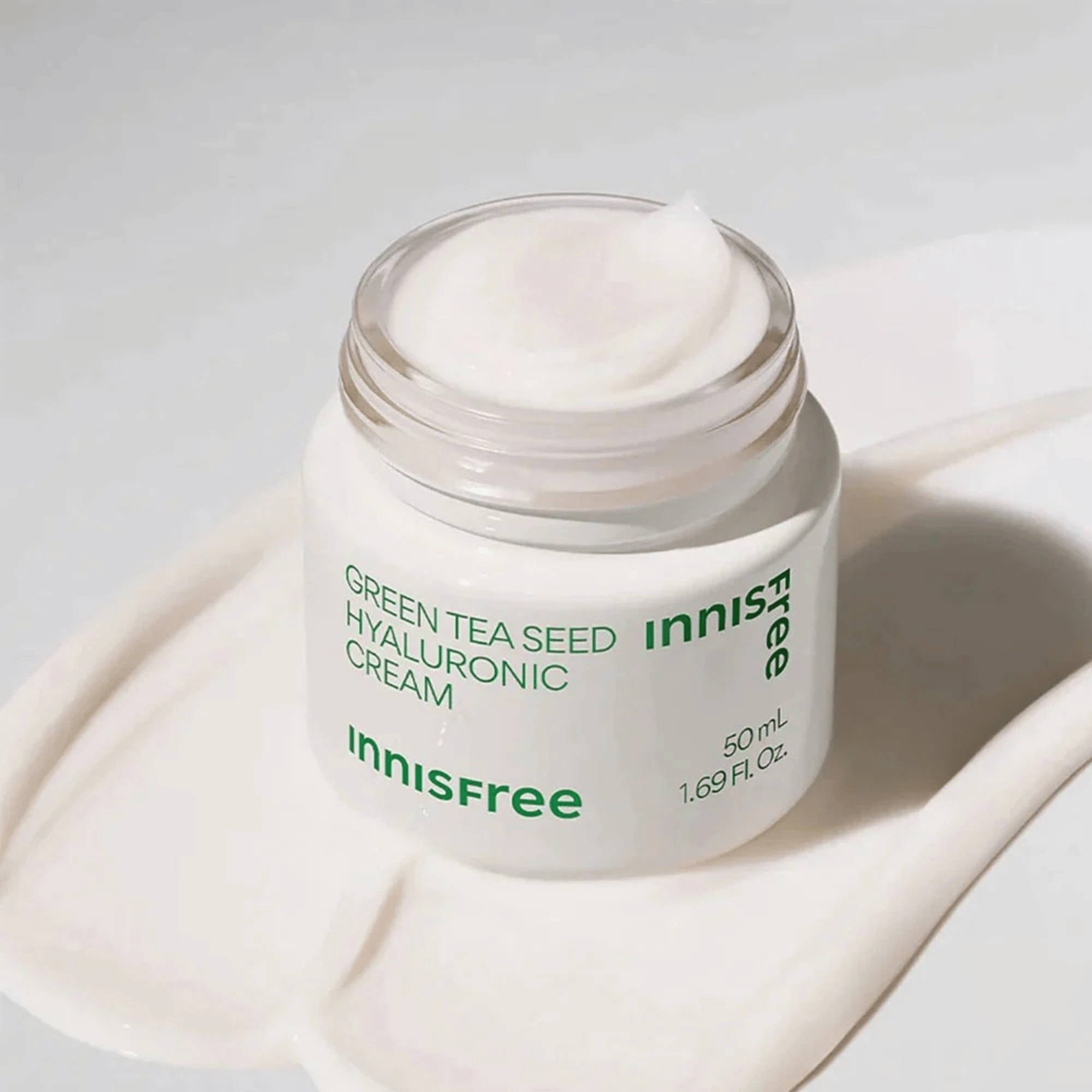 Innisfree Green Tea Seed Hyaluronic Cream 50ml - cosmadic
