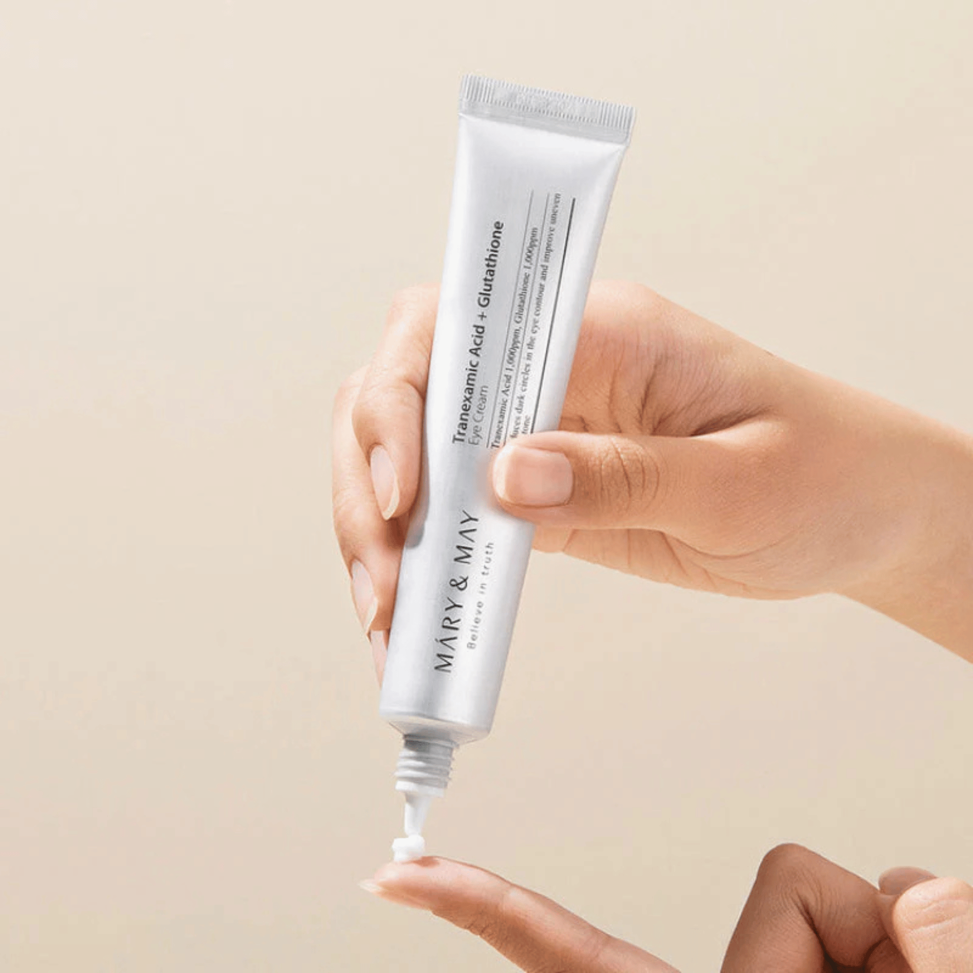 MARY & MAY Tranexamic Acid + Glutathion Eye Cream 30g - cosmadic