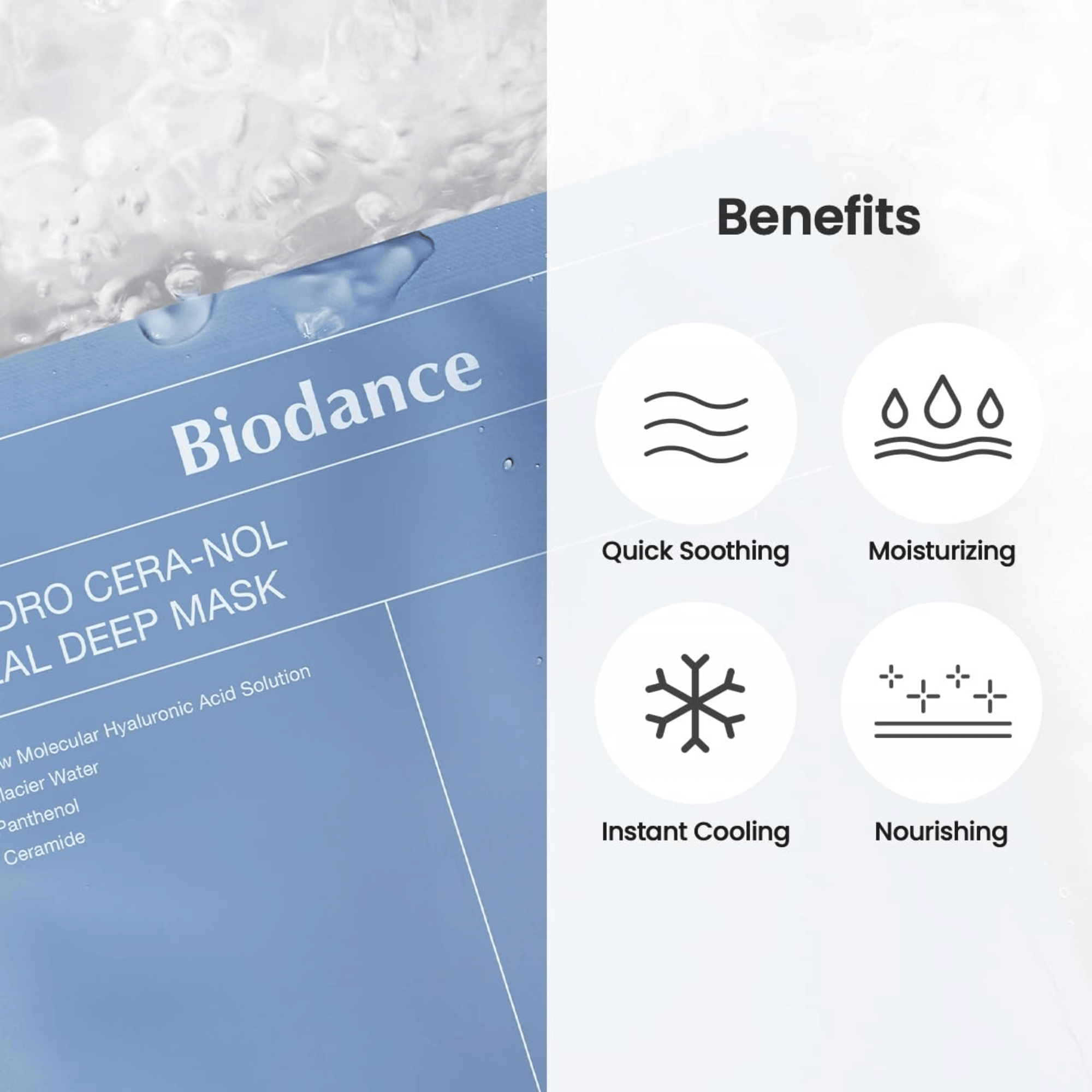 Biodance Hydro Cera-Nol Real Deep Mask 1 Stk - cosmadic