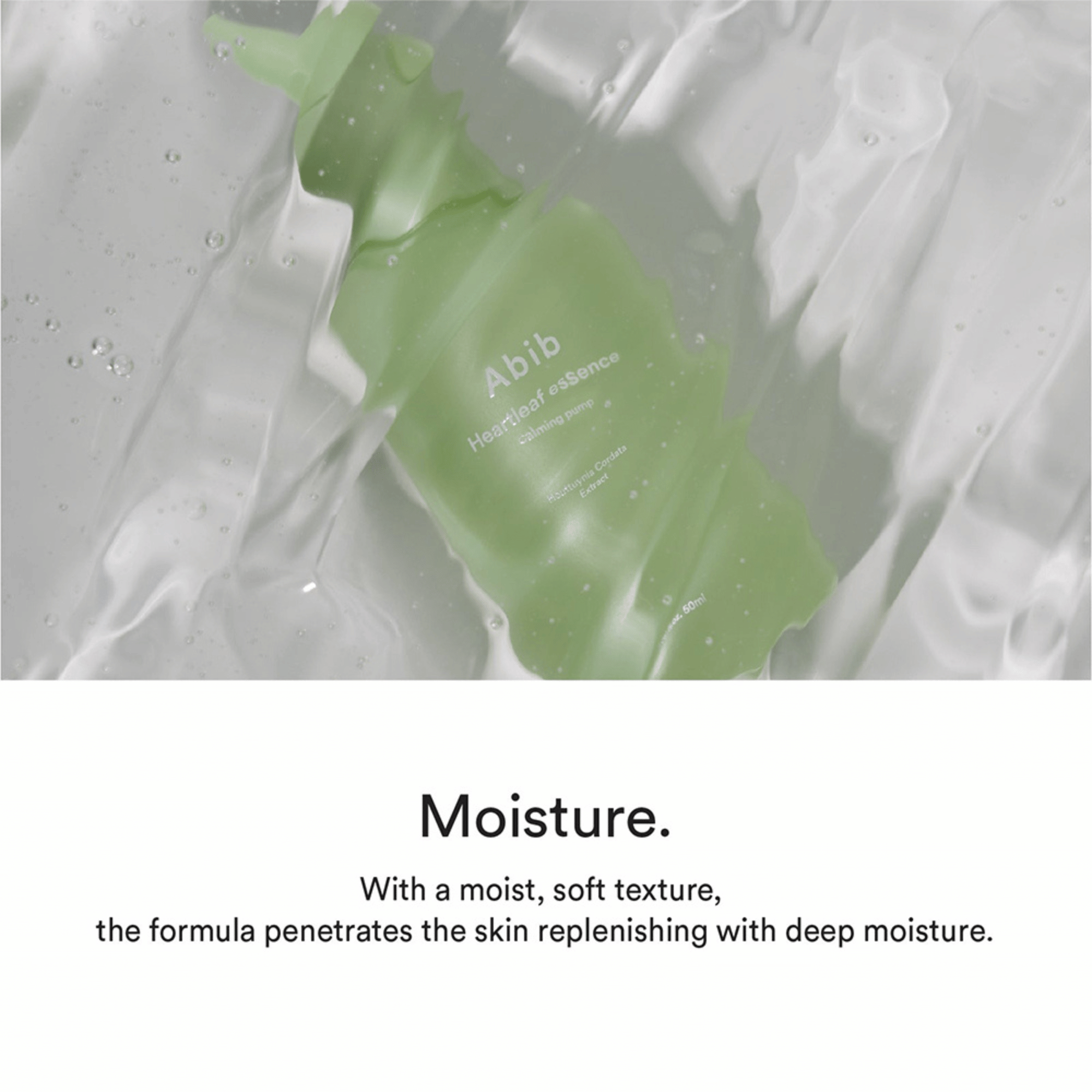 Heartleaf Essence von Abib – leichte Textur mit tiefenwirksamer Hydration für sensible Hautpflege-Routinen