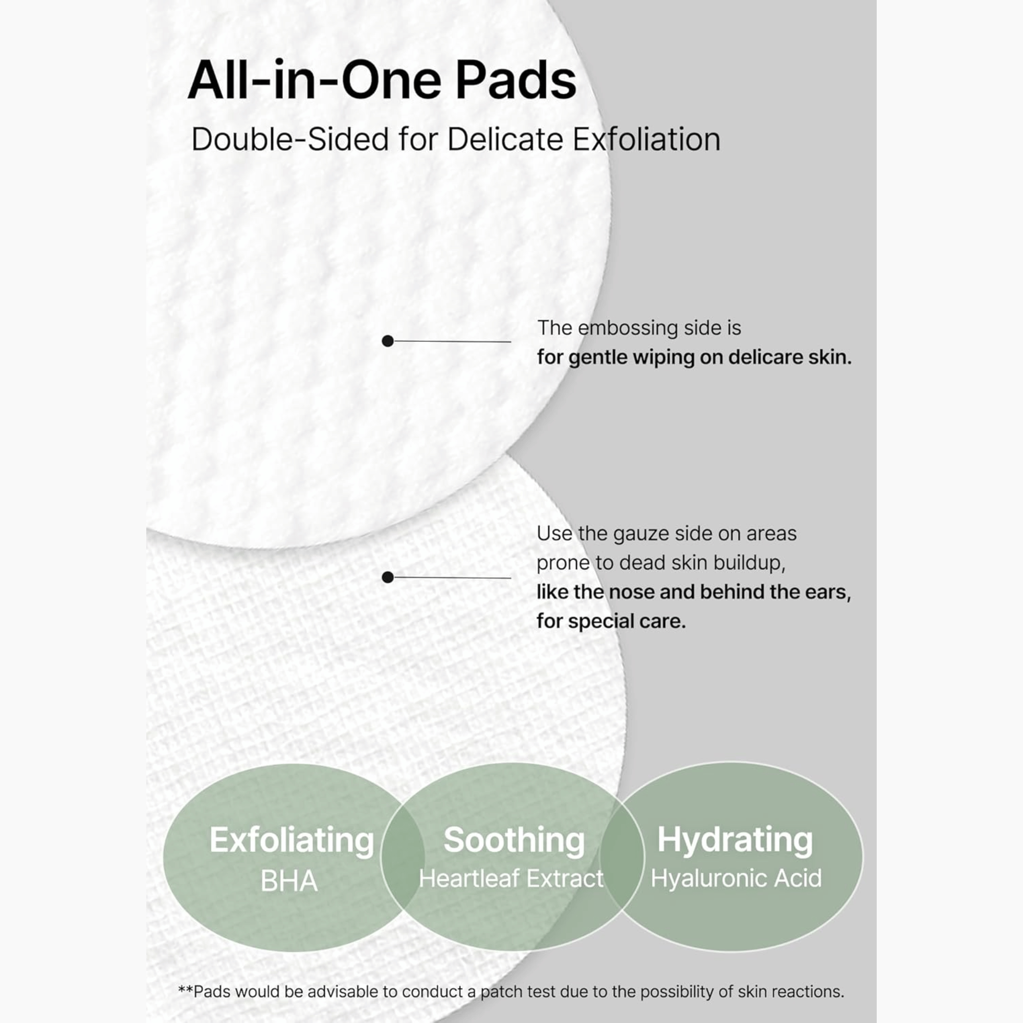 Celimax Heartleaf BHA Peeling Pad 125ml - 60 Pads - cosmadic