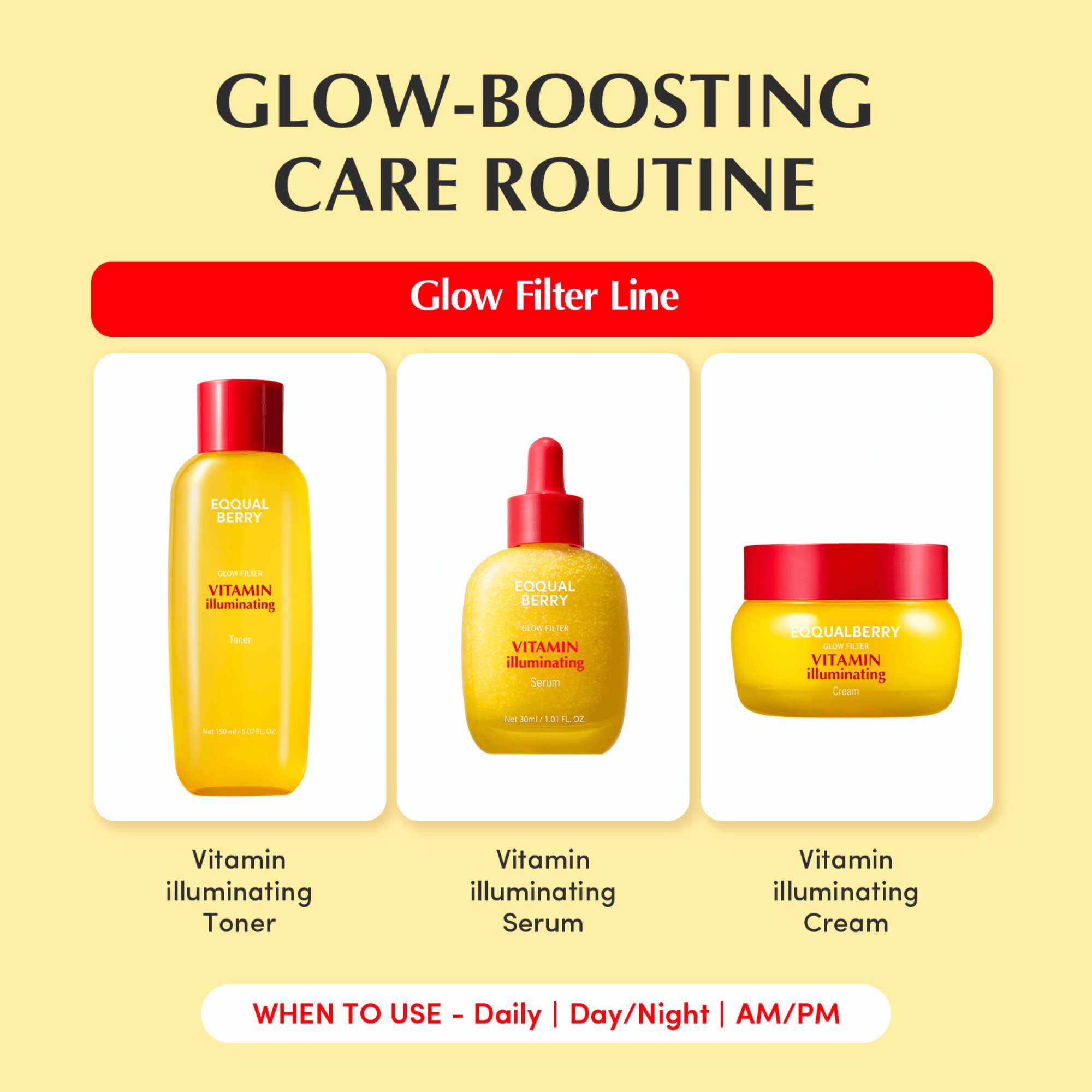 EQQUALBERRY EQQUALBERRY Vitamin Illuminating Toner 150ml - cosmadic