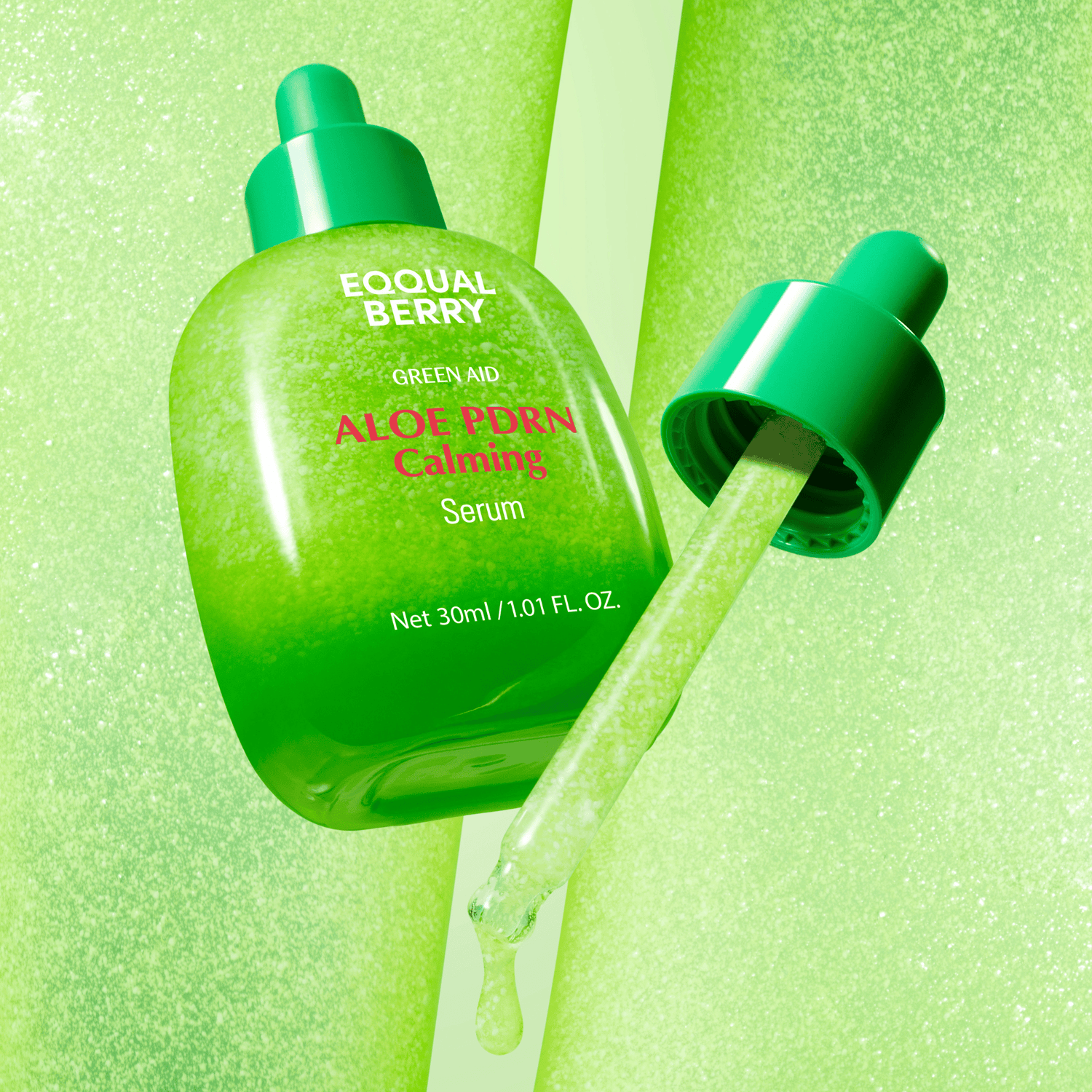 EQQUALBERRY Aloe PDRN Calming Serum 30ml - cosmadic