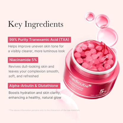 Medicube TXA Niacinamide Capsule Cream 55g - cosmadic