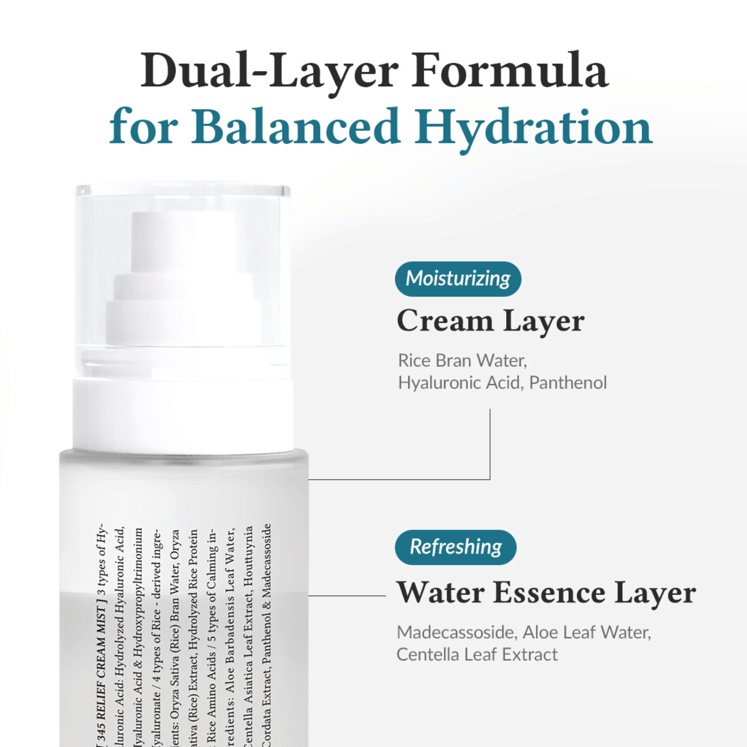 Dr. Althea 345 Relief Cream Mist 100ml - cosmadic