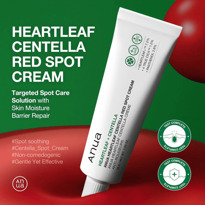 Anua Heartleaf Centella Red Spot Cream 30g - cosmadic