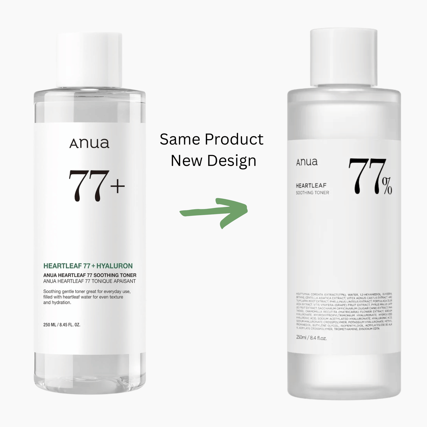 Anua Heartleaf 77% Soothing Toner 250ml - cosmadic