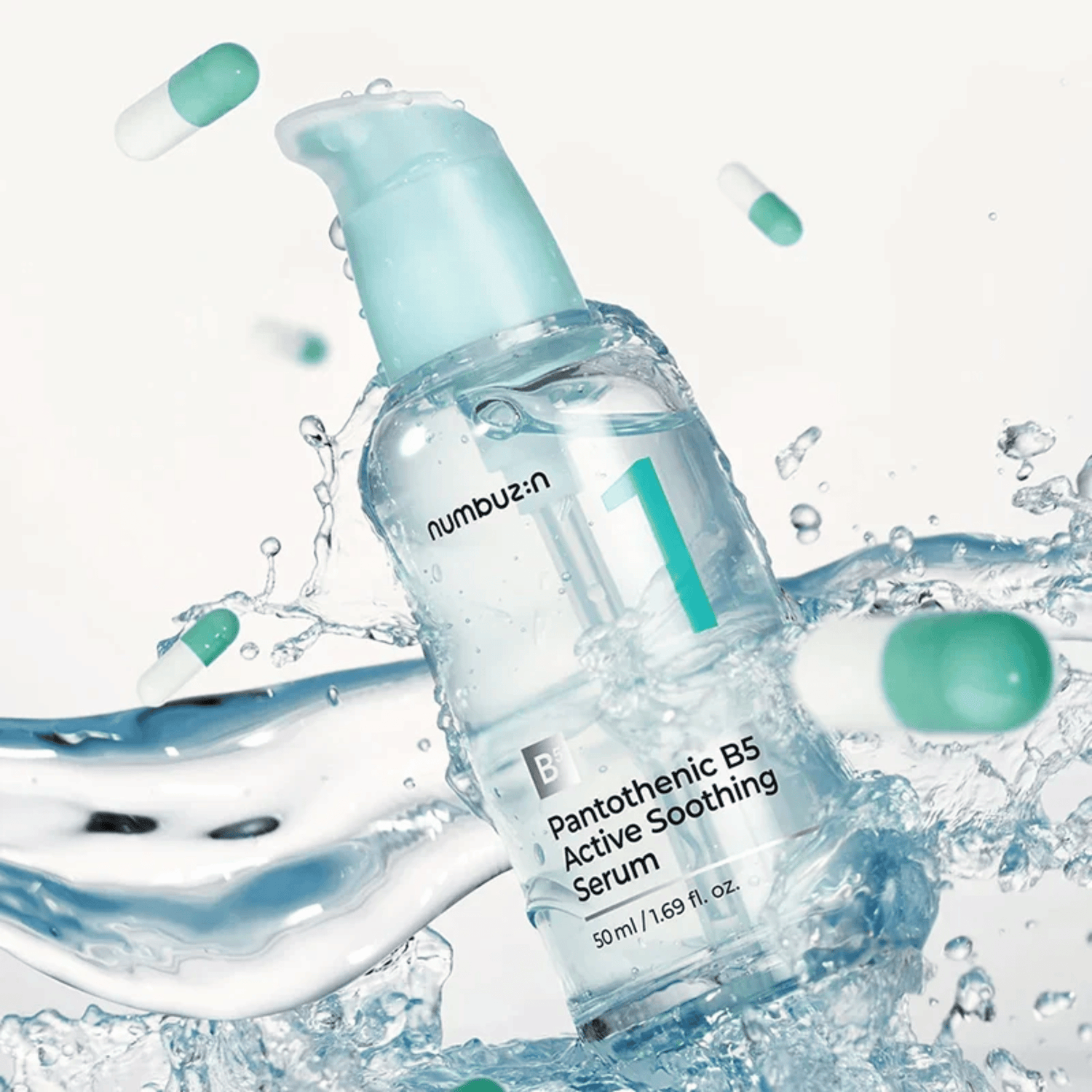 Numbuzin No.1 Pantothenic B5 Active Soothing Serum 50ml - cosmadic