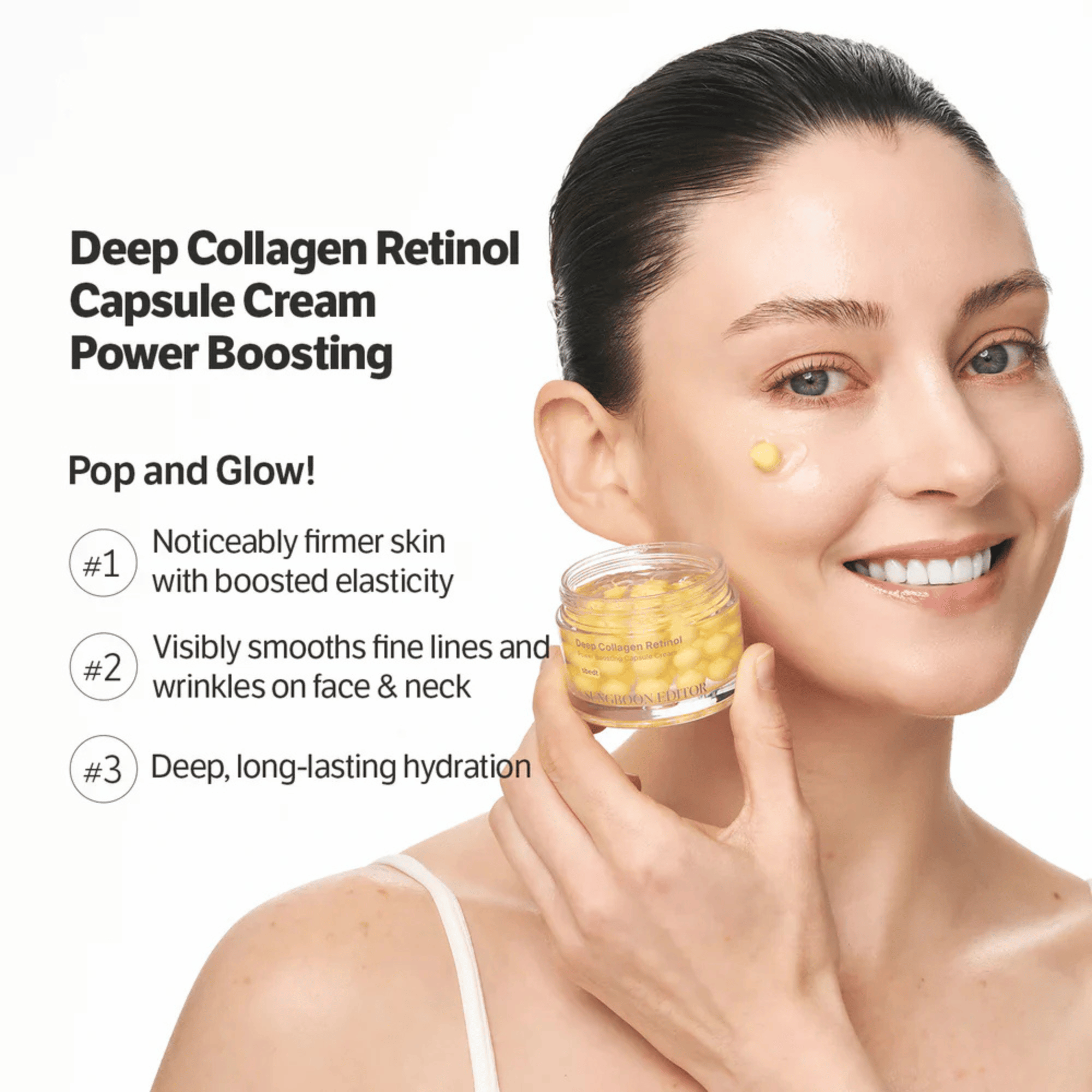 Sungboon Editor Deep Collagen Retinol Power Boosting Capsule Cream 50ml - cosmadic