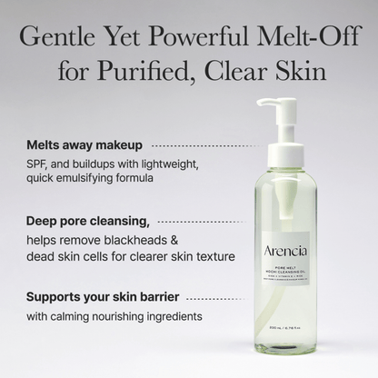 Arencia Pore Melt Mochi Cleansing Oil 200ml - cosmadic