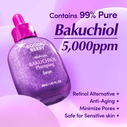 EQQUALBERRY Bakuchiol Plumping Serum 30 ml - cosmadic