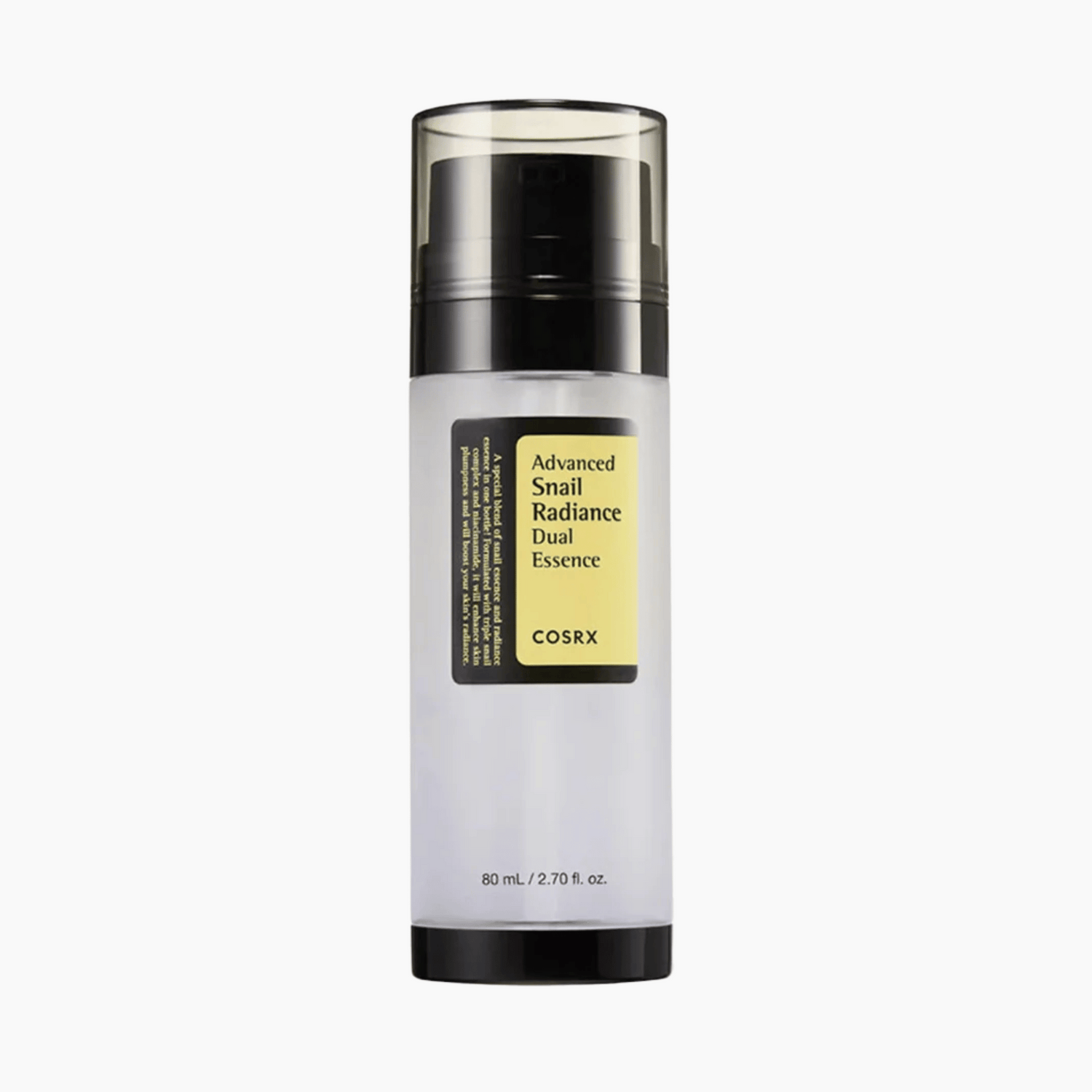 COSRX Advanced Snail Radiance Dual Essence 80ml - cosmadic