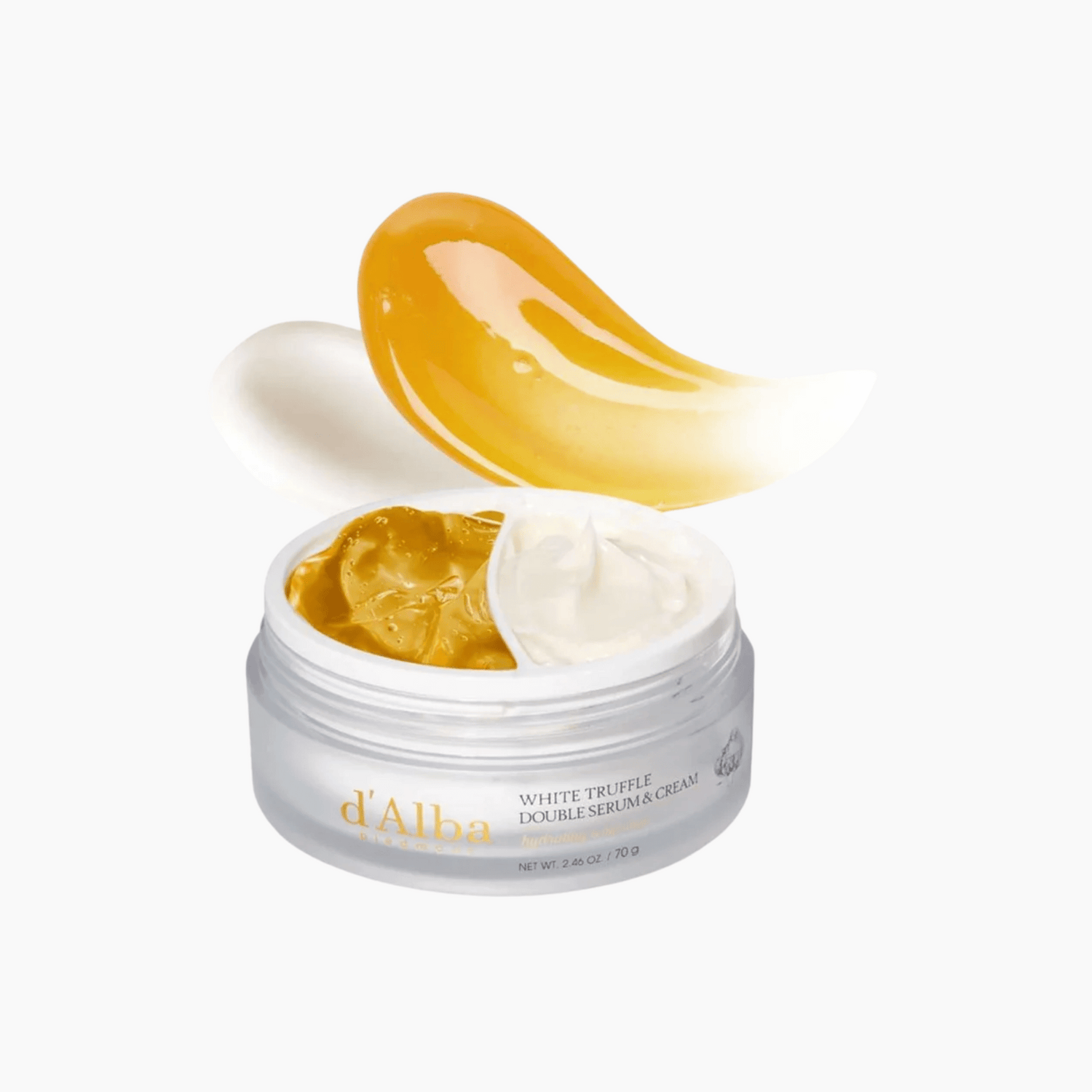 DALBA White Truffle Double Serum &amp; Cream 70g - cosmadic