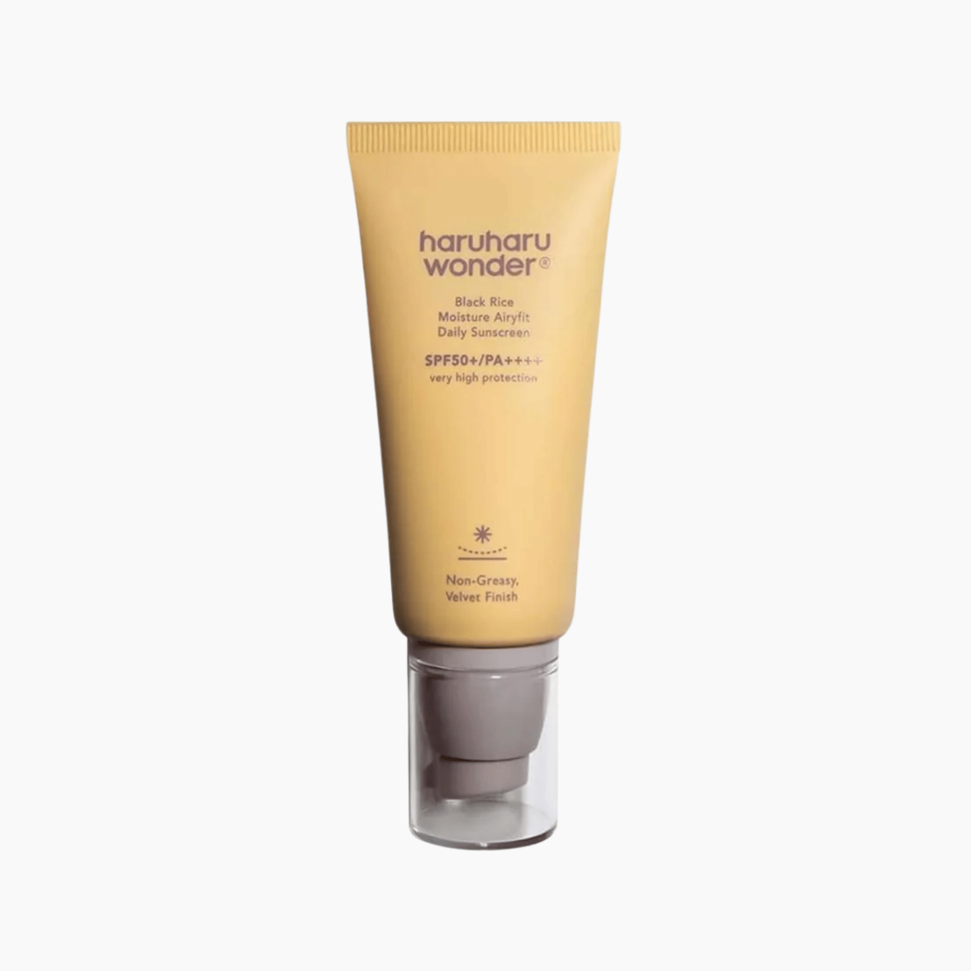 HaruHaru Wonder Black Rice Moisture Airyfit Daily Sunscreen SPF 50+/PA++++ 50ml - cosmadic