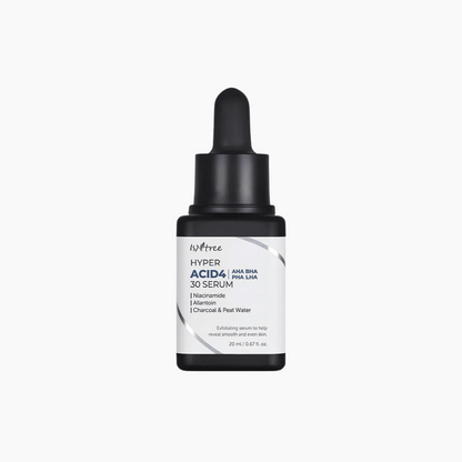 Isntree Hyper Acid4 AHA BHA PHA LHA 30 Serum 20ml - cosmadic
