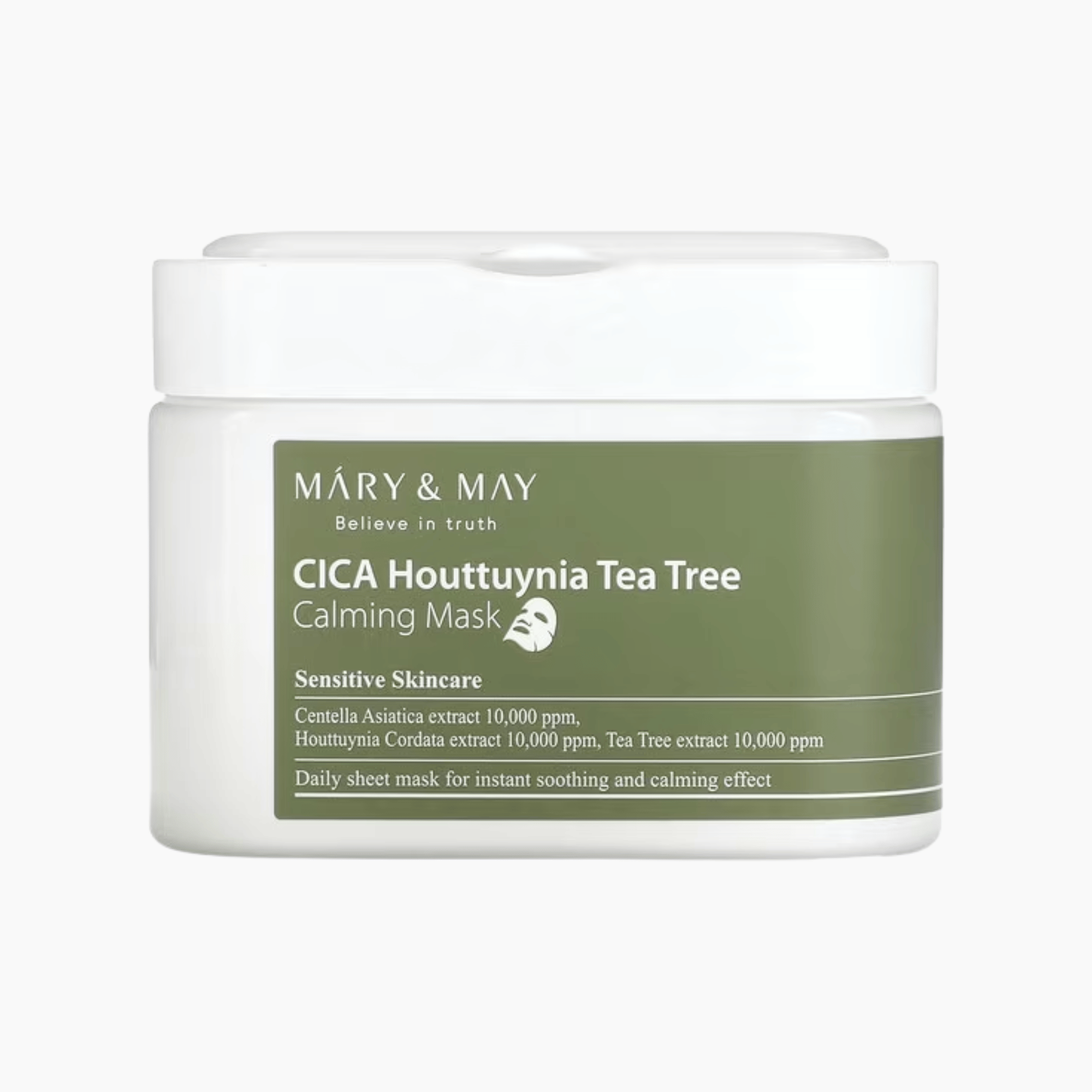 MARY &amp; MAY Cica Houttuynia Tea Tree Calming Mask 30Stk - cosmadic