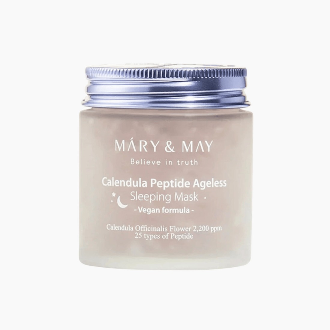 MARY &amp; MAY Calendula Peptide Ageless Sleeping Mask 110g - cosmadic