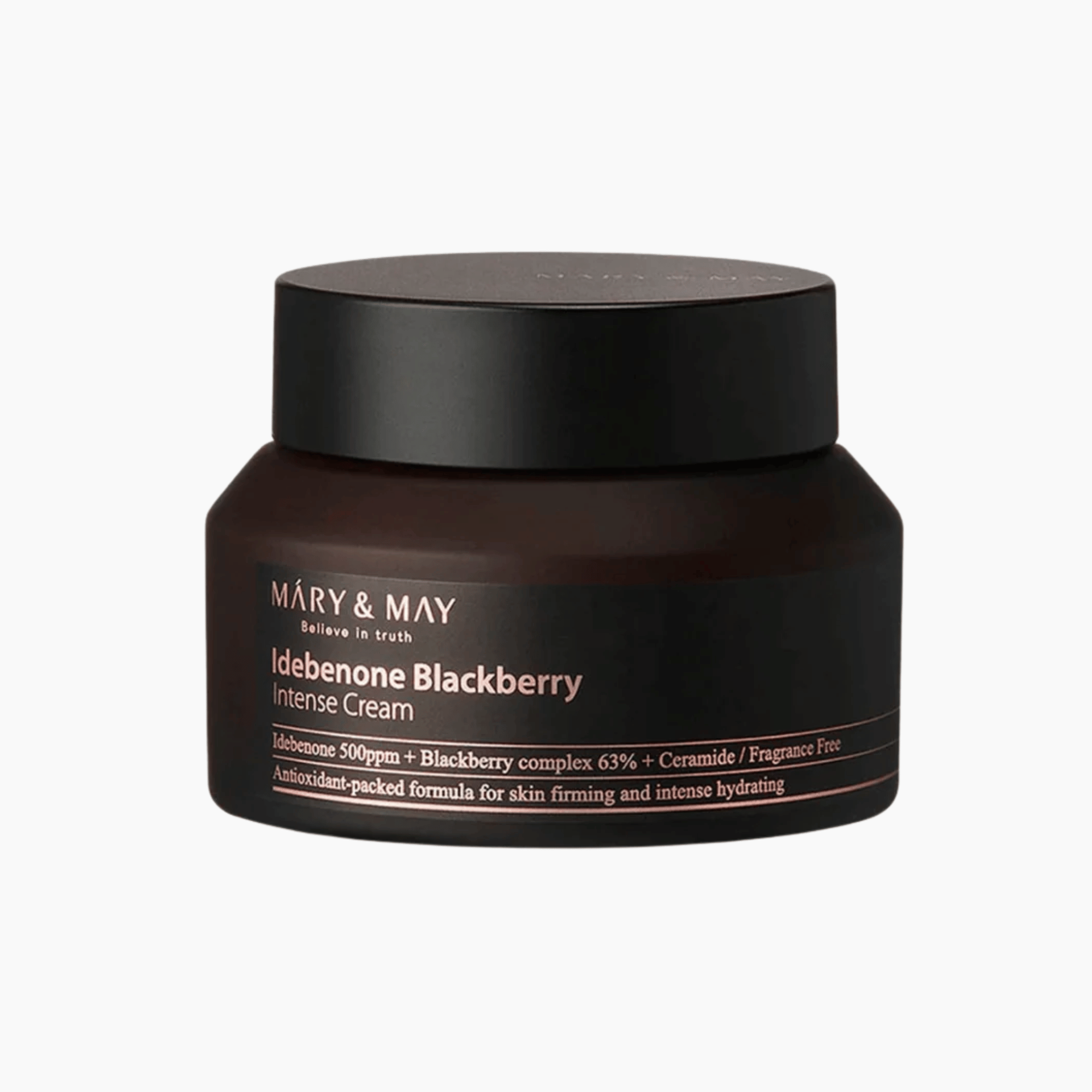 MARY &amp; MAY Idebenone + Blackberry Intense Cream 70g - cosmadic