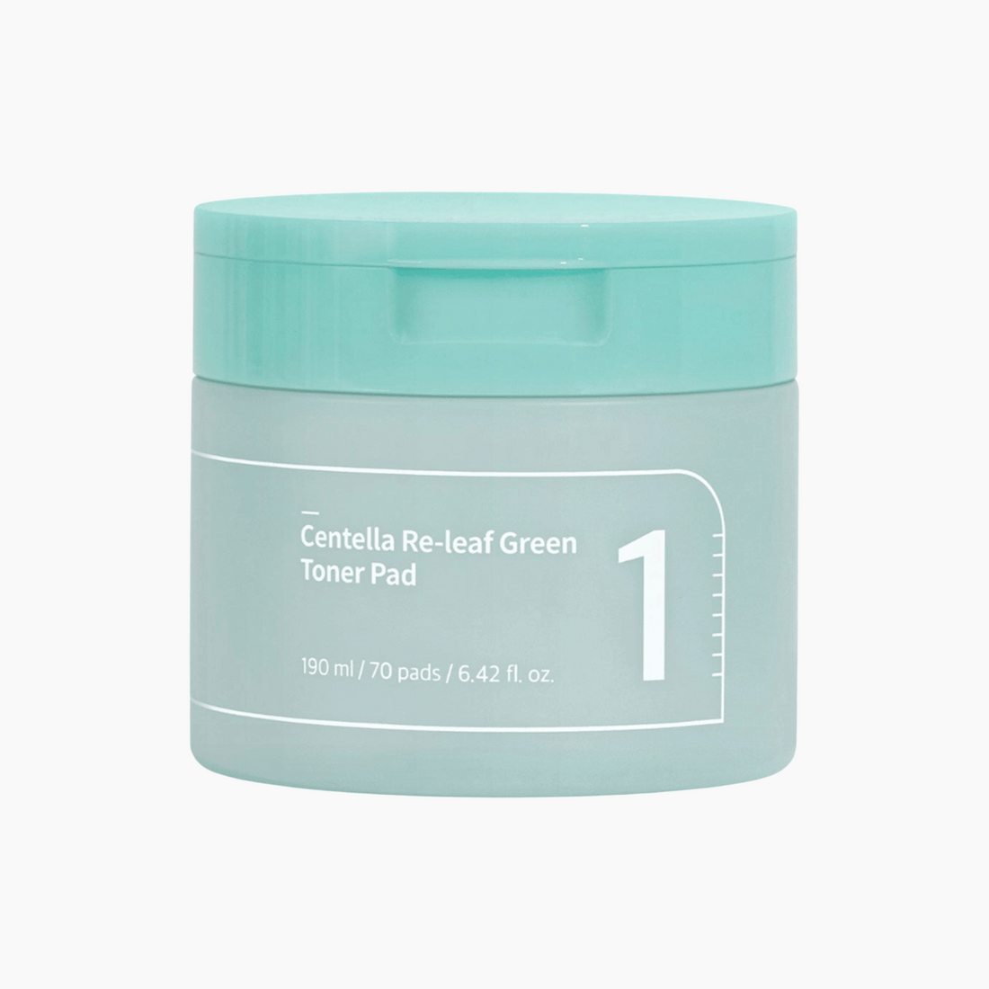 Numbuzin No.1 Centella Re-leaf Green Toner Pad 70Stk - cosmadic