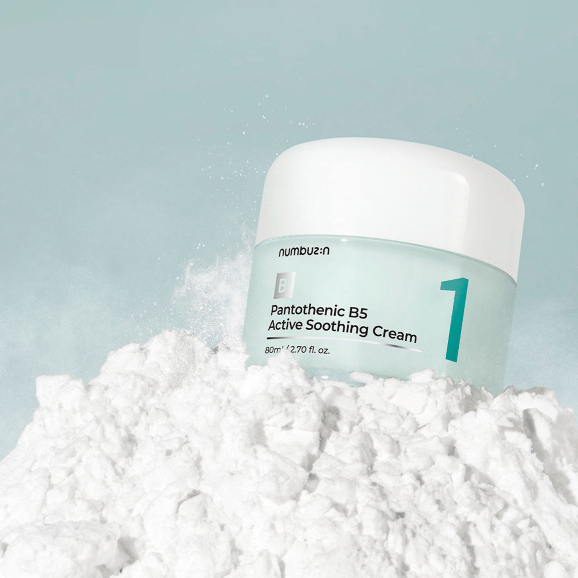 Numbuzin No.1 Pantothenic B5 Active Soothing Cream 80ml - cosmadic