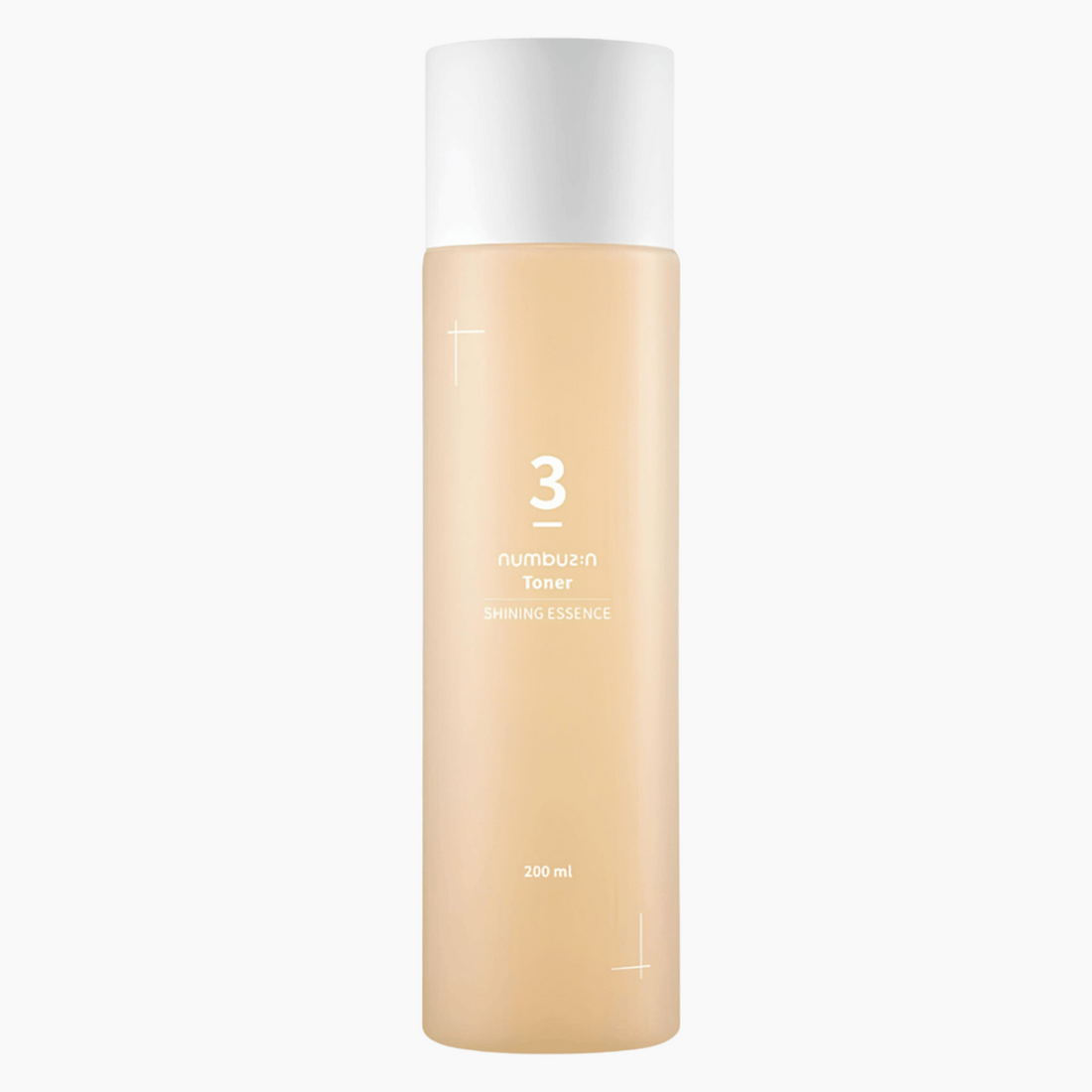 Numbuzin No.3 Super Glowing Essence Toner 200ml - cosmadic