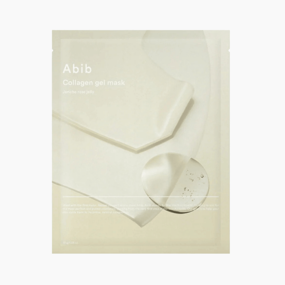 Abib Collagen Gel Mask Jericho Rose – nährende Gelmaske für Elastizität und Pflege trockener oder sensibler Haut