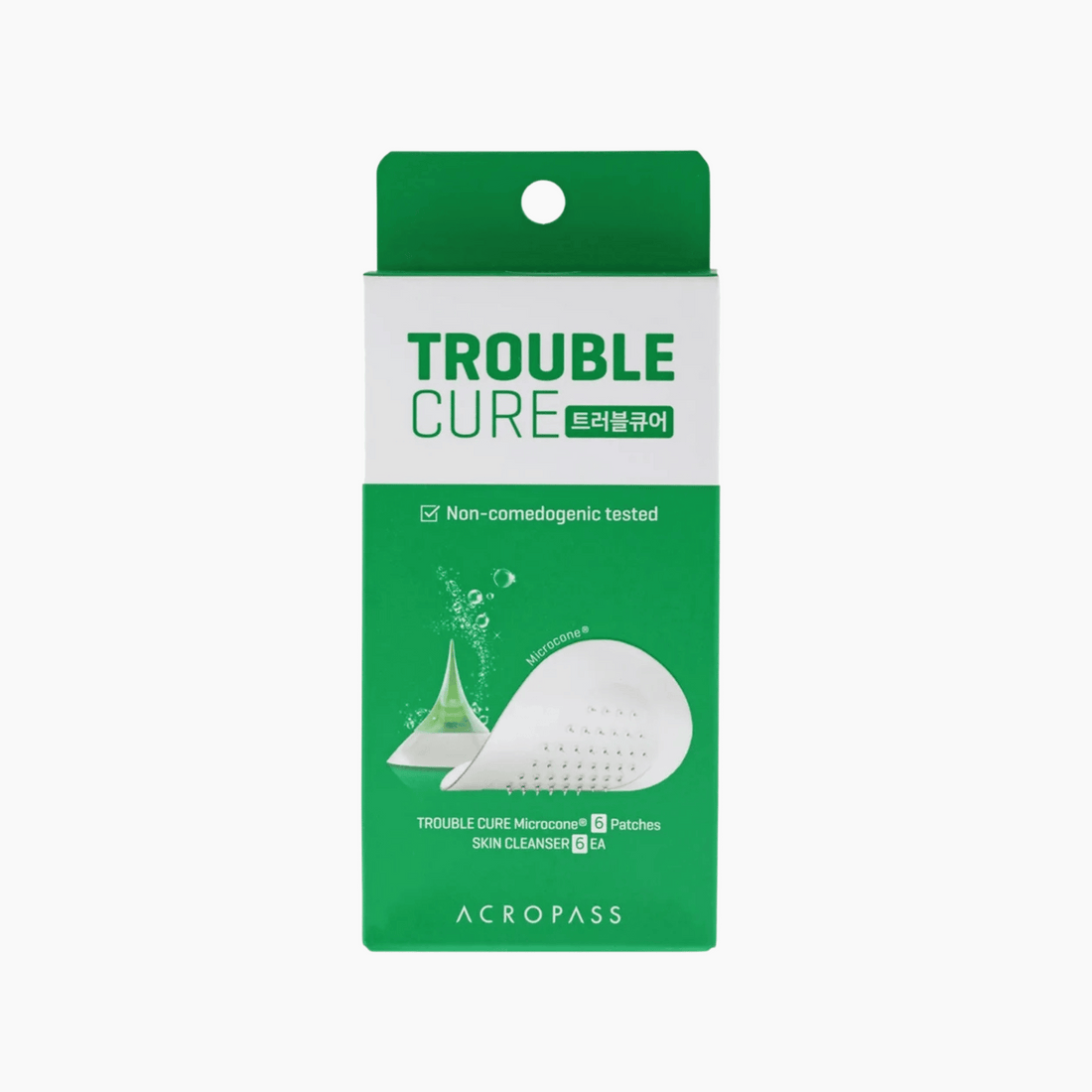 Acropass Trouble Cure 6 Stück – Microneedling-Patches zur punktuellen Behandlung von Unreinheiten und Pickeln