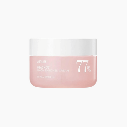 Anua Peach 77% Niacin Enriched Cream 50ml – sanfte Feuchtigkeitspflege in der koreanischen skincare.