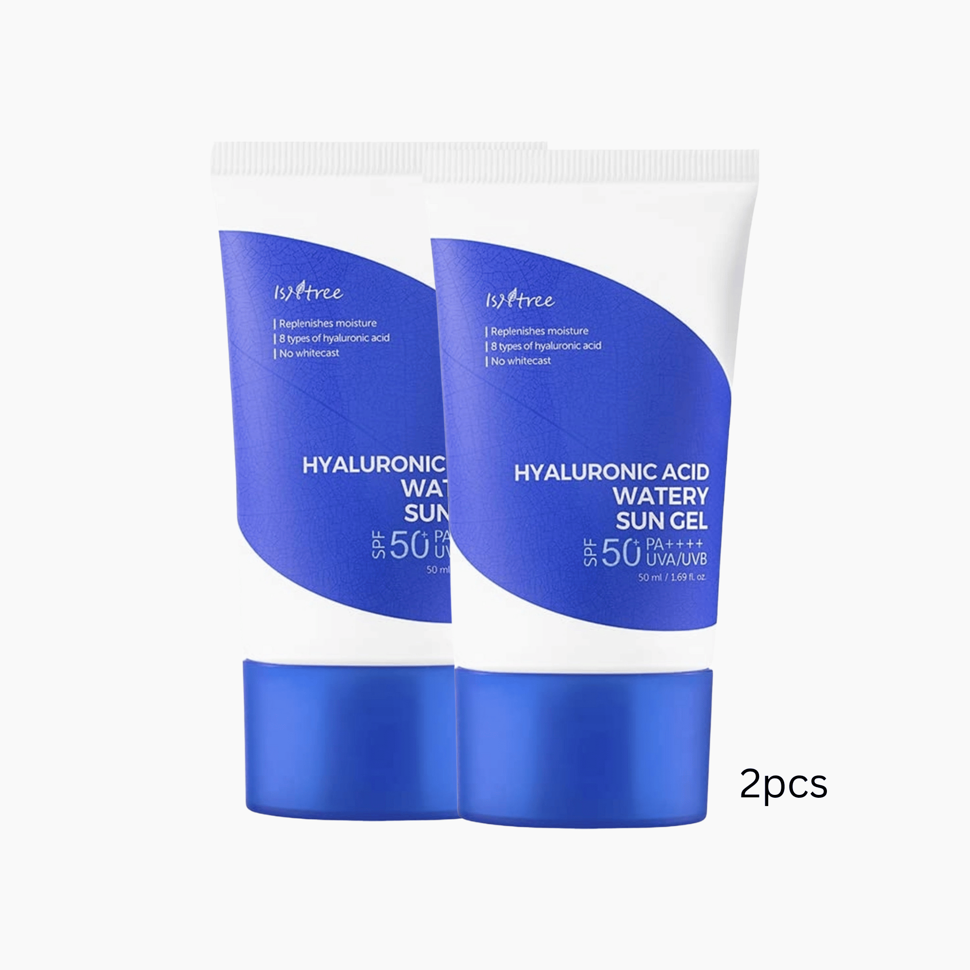 Isntree Hyaluronic Acid Watery Sun Gel 50ml 2pcs - cosmadic