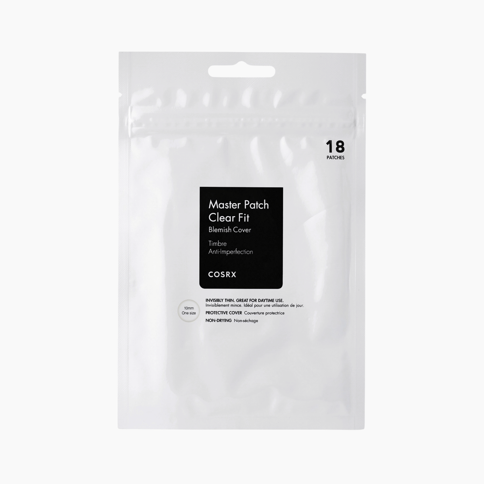 COSRX Master Patch Clear Fit Blemish Cover 18 Patches - cosmadic