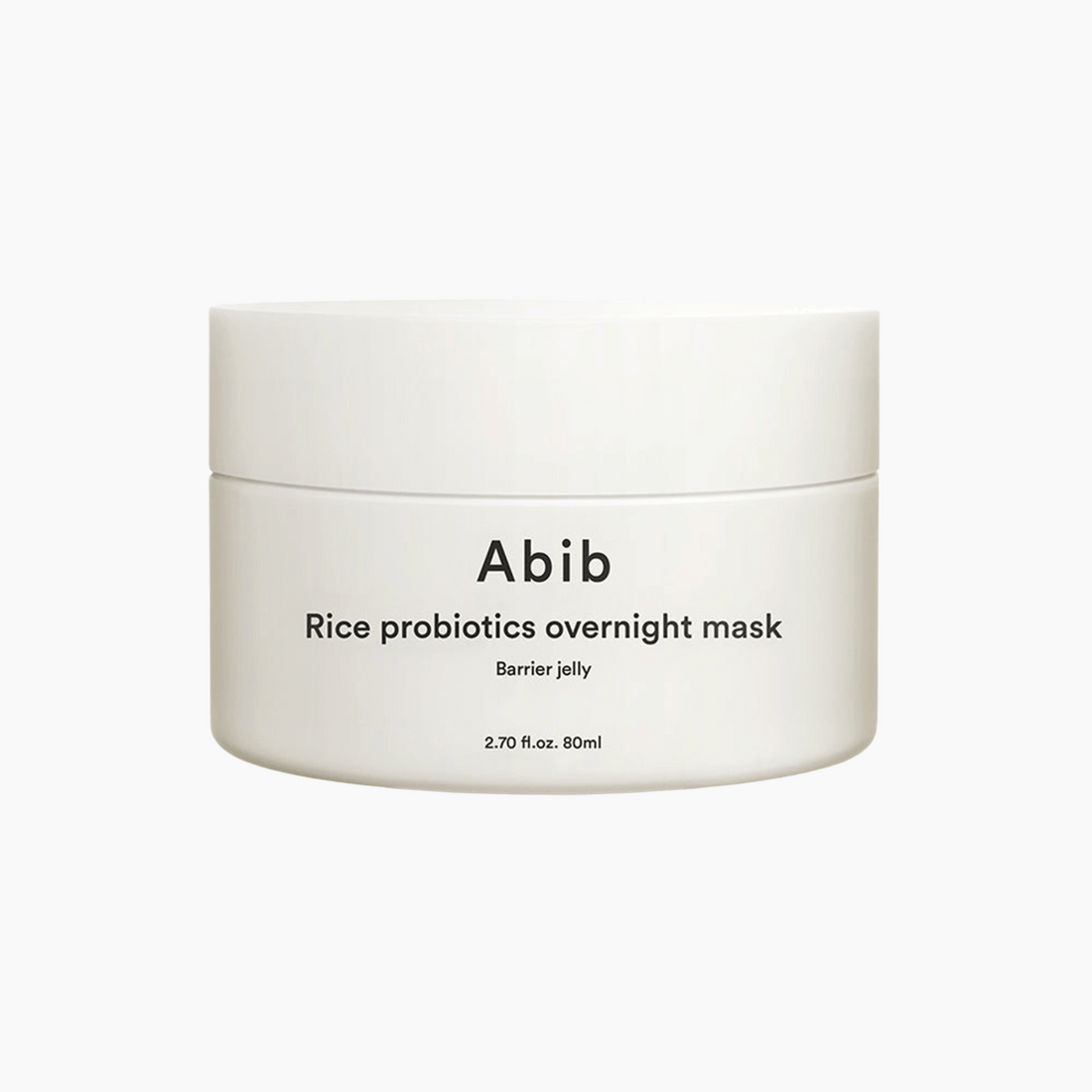 Abib Rice Probiotics Overnight Mask Barrier Jelly 80ml - cosmadic