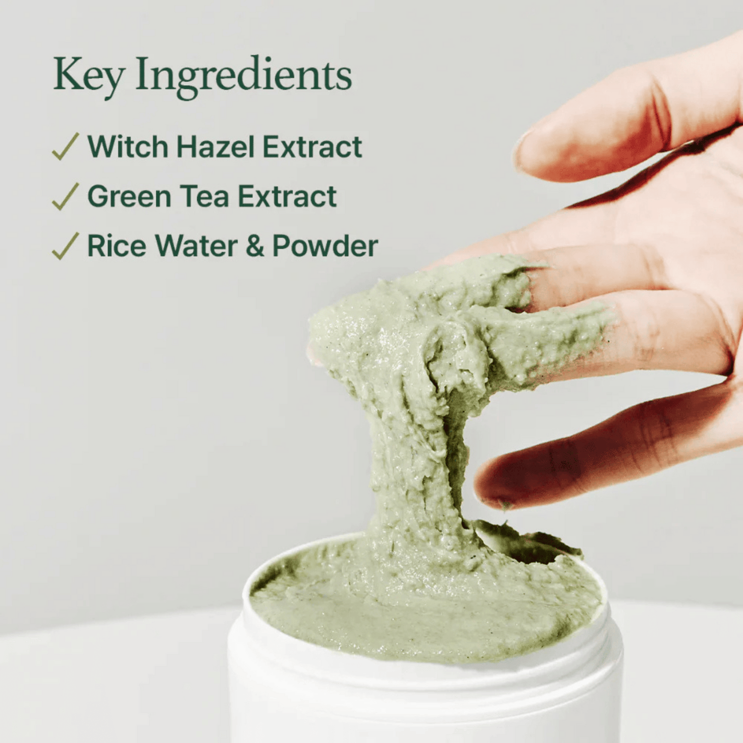 Arencia Fresh Green Rice Mochi Cleanser - cosmadic