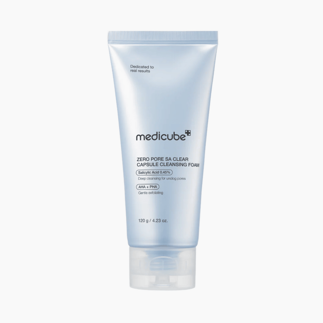 Medicube Zero Pore SA Clear Capsule Cleansing Foam 120g - cosmadic