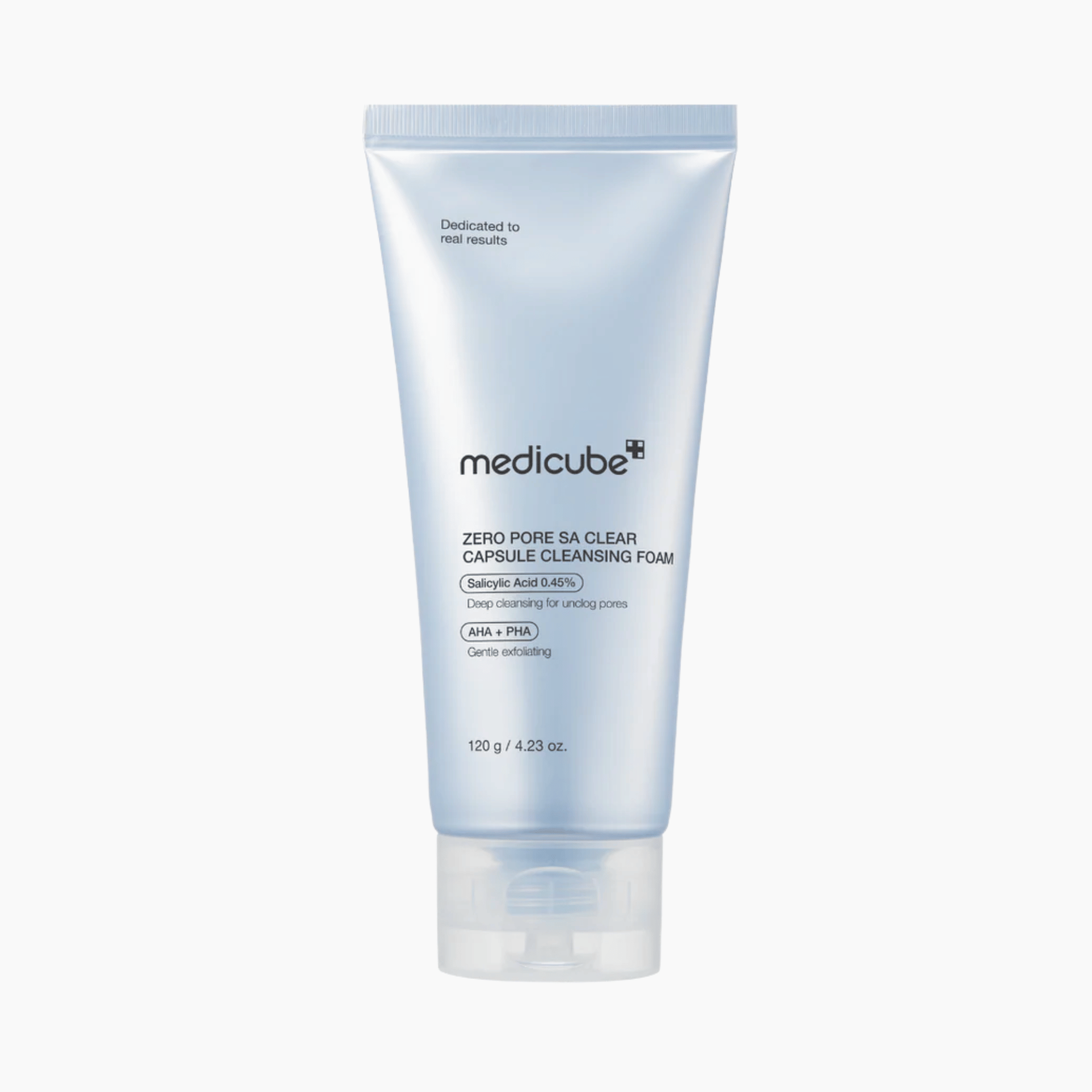 Medicube Zero Pore SA Clear Capsule Cleansing Foam 120g - cosmadic