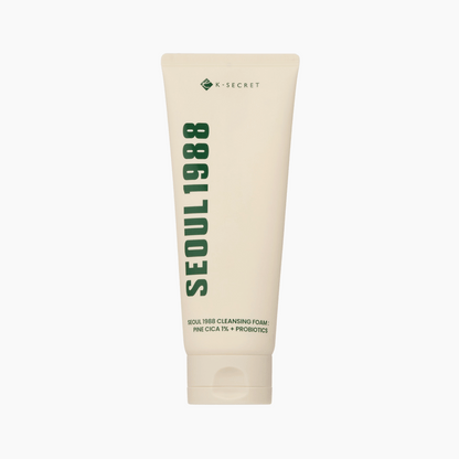 K-Secret SEOUL 1988 Cleansing Foam Pine Cica 1% + Probiotics 150ml - cosmadic