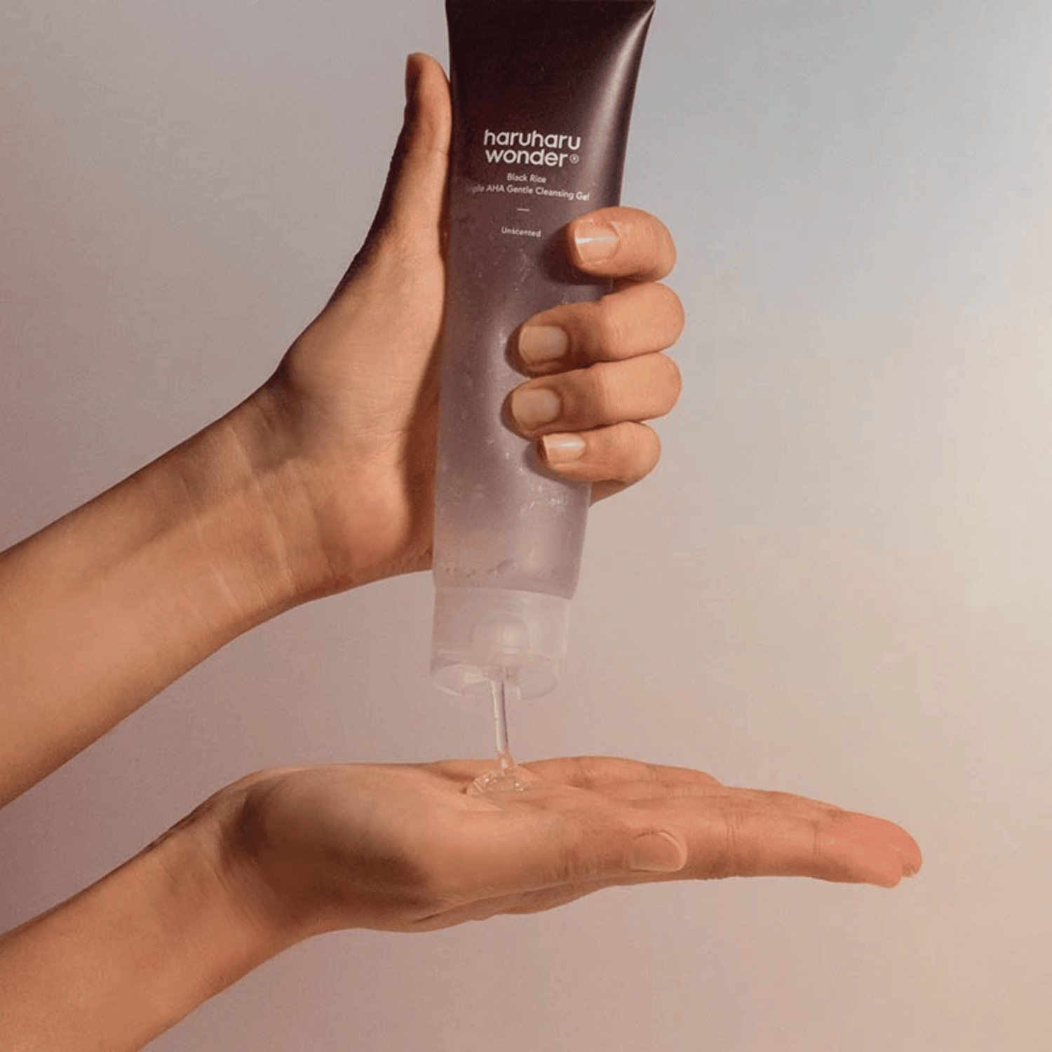 HaruHaru Wonder Black Rice Triple AHA Gentle Cleansing Gel 100ml - cosmadic