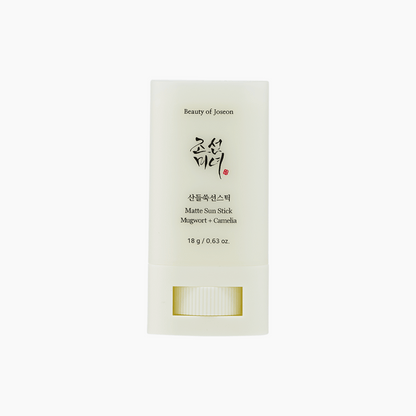 Beauty of Joseon Matte Sun Stick Mugwort &amp; Camelia SPF50+ 18g - cosmadic