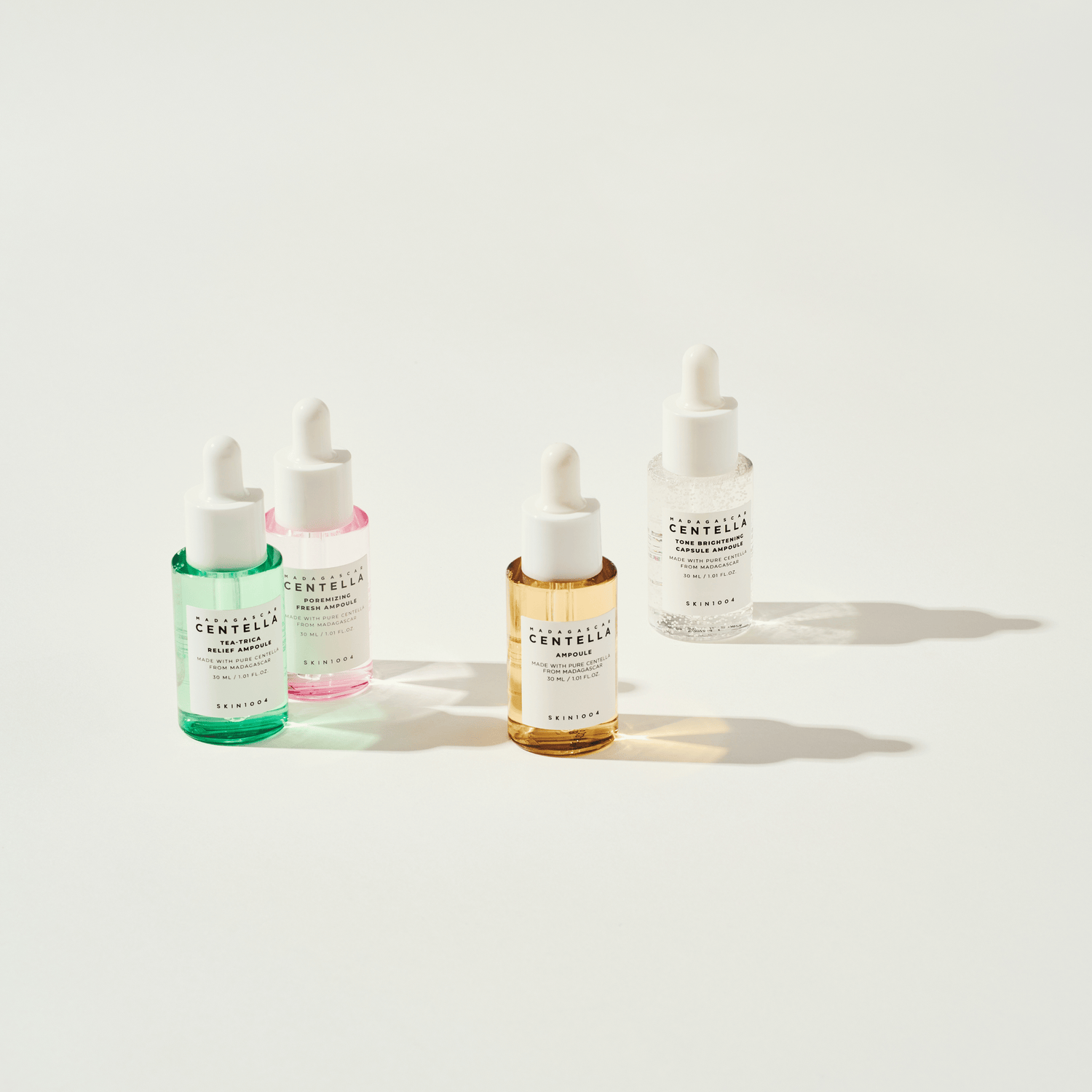 Skin1004 Madagascar Centella Ampoule Kit Set 4x30ml - cosmadic